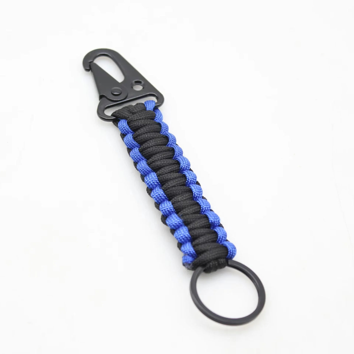 AeroWild™ Tactical Paracord Keychain with Heavy-Duty Carabiner