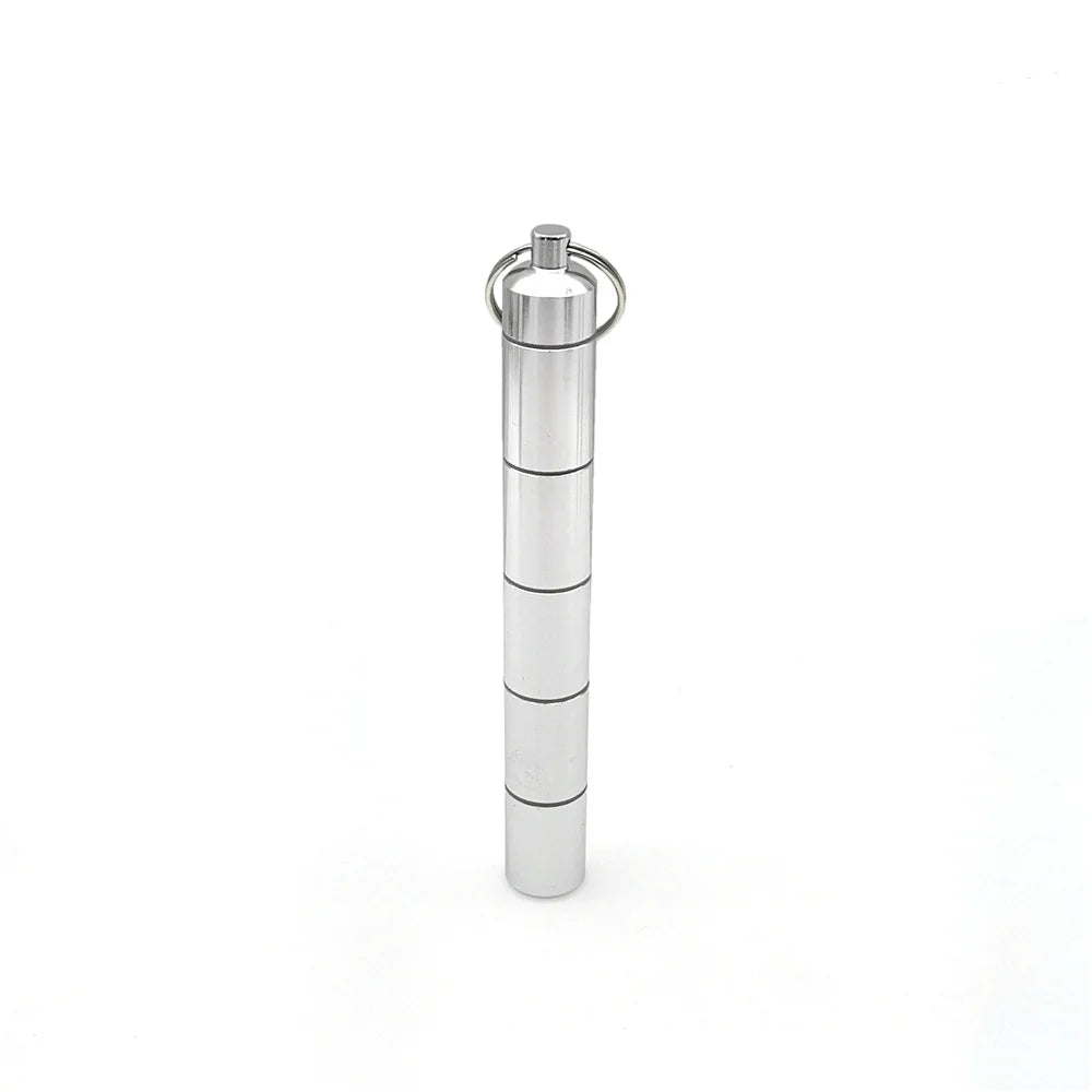 AeroWild™ Waterproof Aluminum EDC Pill Capsule & Emergency Container