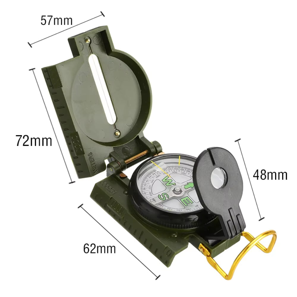 AeroWild™ Tactical Flip-Top Compass