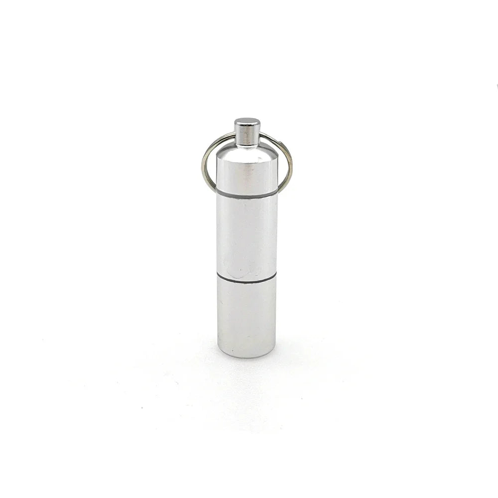 AeroWild™ Waterproof Aluminum EDC Pill Capsule & Emergency Container