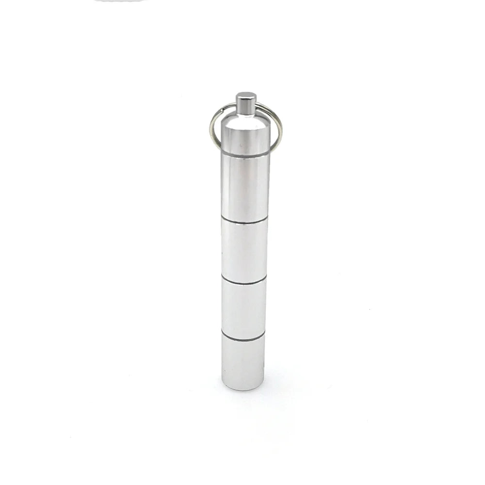 AeroWild™ Waterproof Aluminum EDC Pill Capsule & Emergency Container