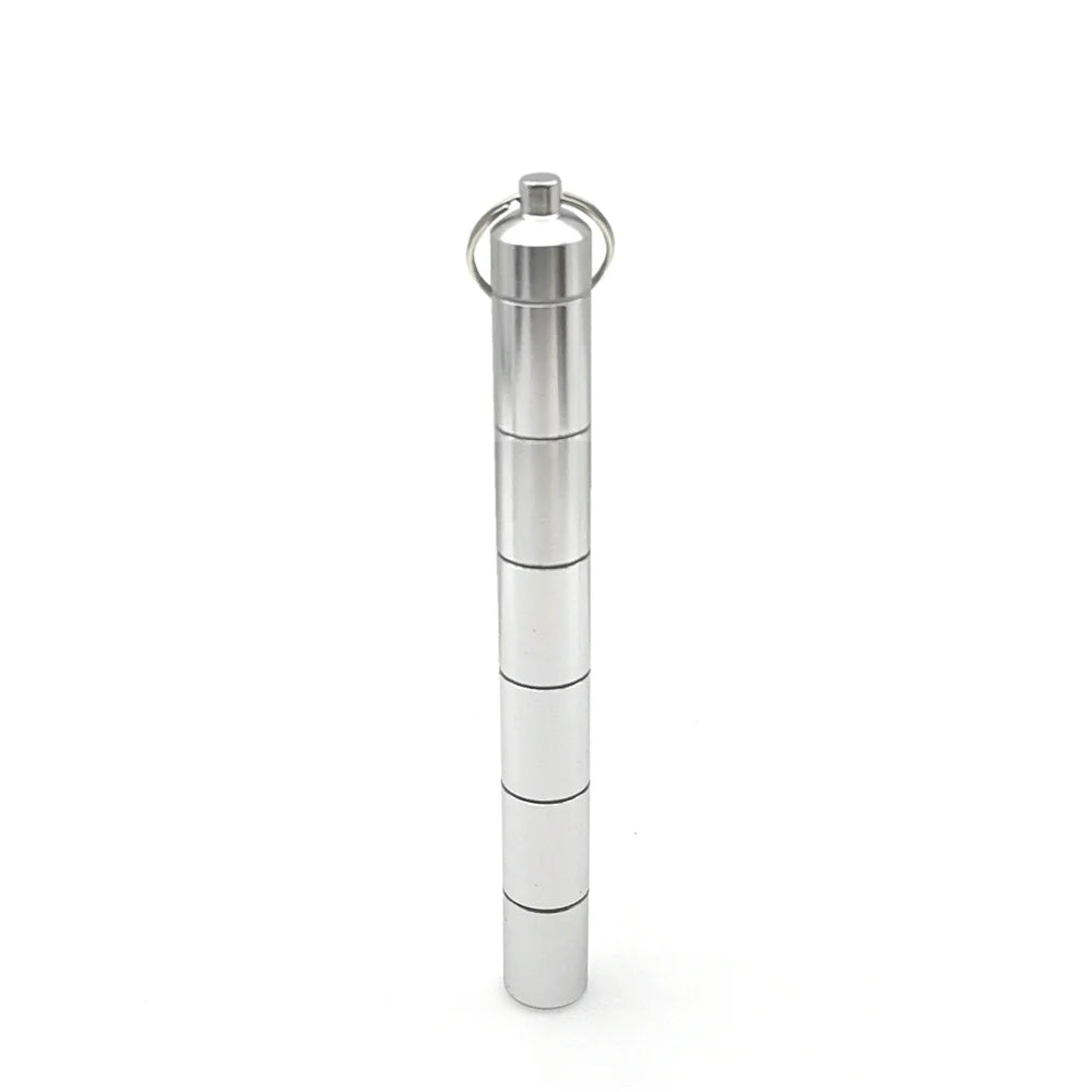 AeroWild™ Waterproof Aluminum EDC Pill Capsule & Emergency Container