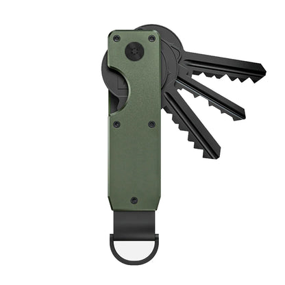 AeroWild™ Minimalist Aluminum Key Organizer & Smart EDC Holder