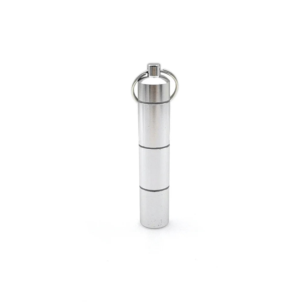 AeroWild™ Waterproof Aluminum EDC Pill Capsule & Emergency Container
