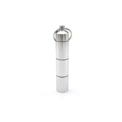 AeroWild™ Waterproof Aluminum EDC Pill Capsule & Emergency Container