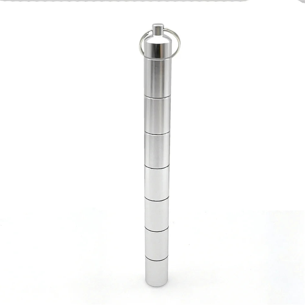AeroWild™ Waterproof Aluminum EDC Pill Capsule & Emergency Container