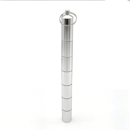 AeroWild™ Waterproof Aluminum EDC Pill Capsule & Emergency Container