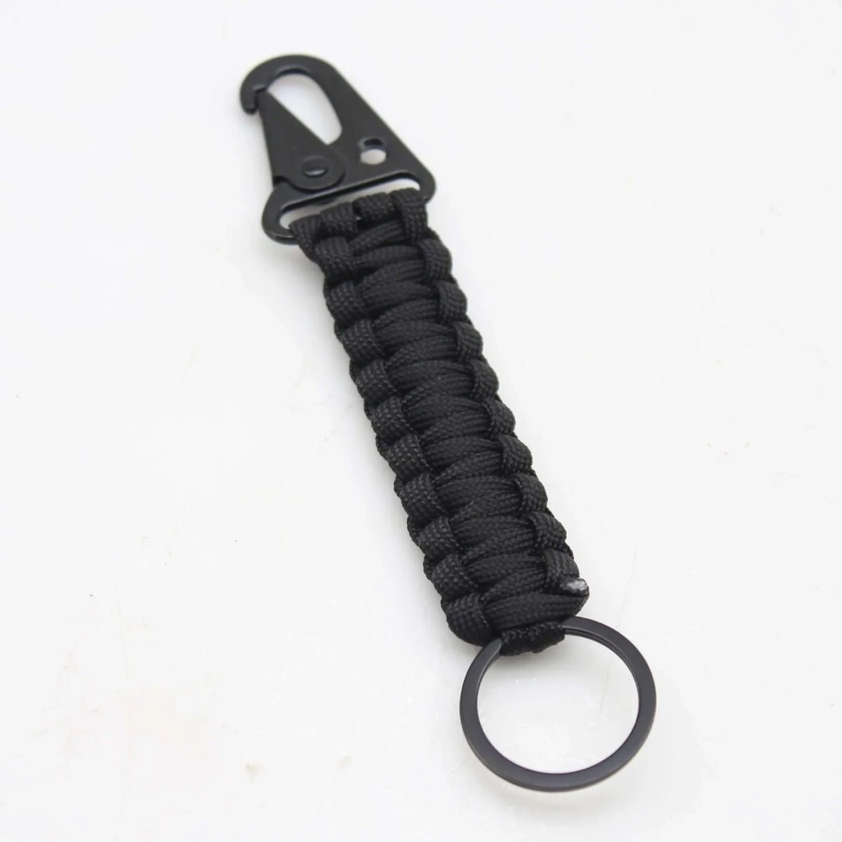 AeroWild™ Tactical Paracord Keychain with Heavy-Duty Carabiner