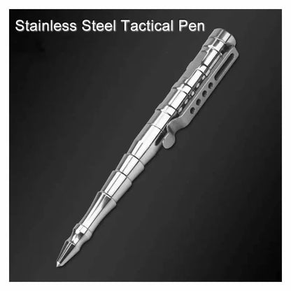 AeroWild™ Heavy-Duty Stainless Steel Tactical Defense Pen & Glass Breaker