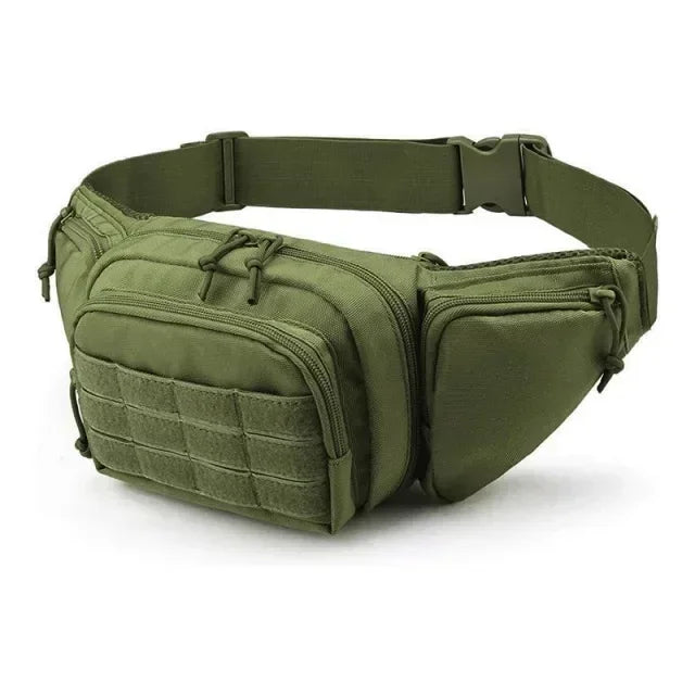Packs for Men Nylon Shoulder Hiking Tactical Multi-function Waist Pack Fanny  Mobile Phone Bag Sports High-capacity Waist Bag