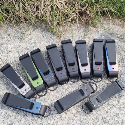 AeroWild™ Minimalist Aluminum Key Organizer & Smart EDC Holder