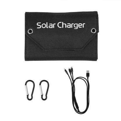 AeroWild™ Ultra-Compact Foldable Solar Panel Charger — 5V Dual USB Power