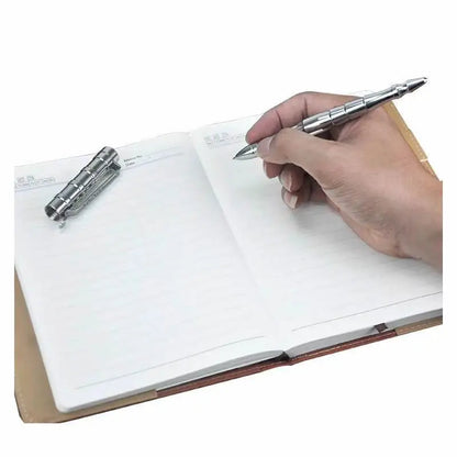 AeroWild™ Heavy-Duty Stainless Steel Tactical Defense Pen & Glass Breaker
