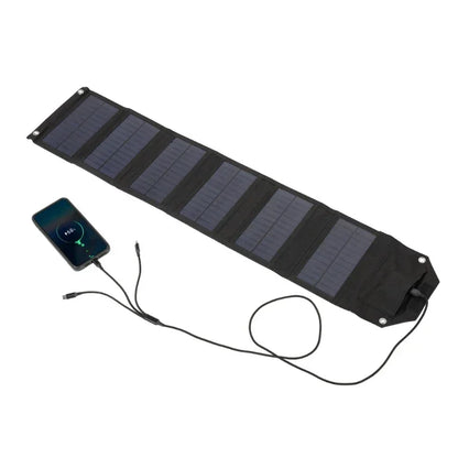 AeroWild™ Ultra-Compact Foldable Solar Panel Charger — 5V Dual USB Power