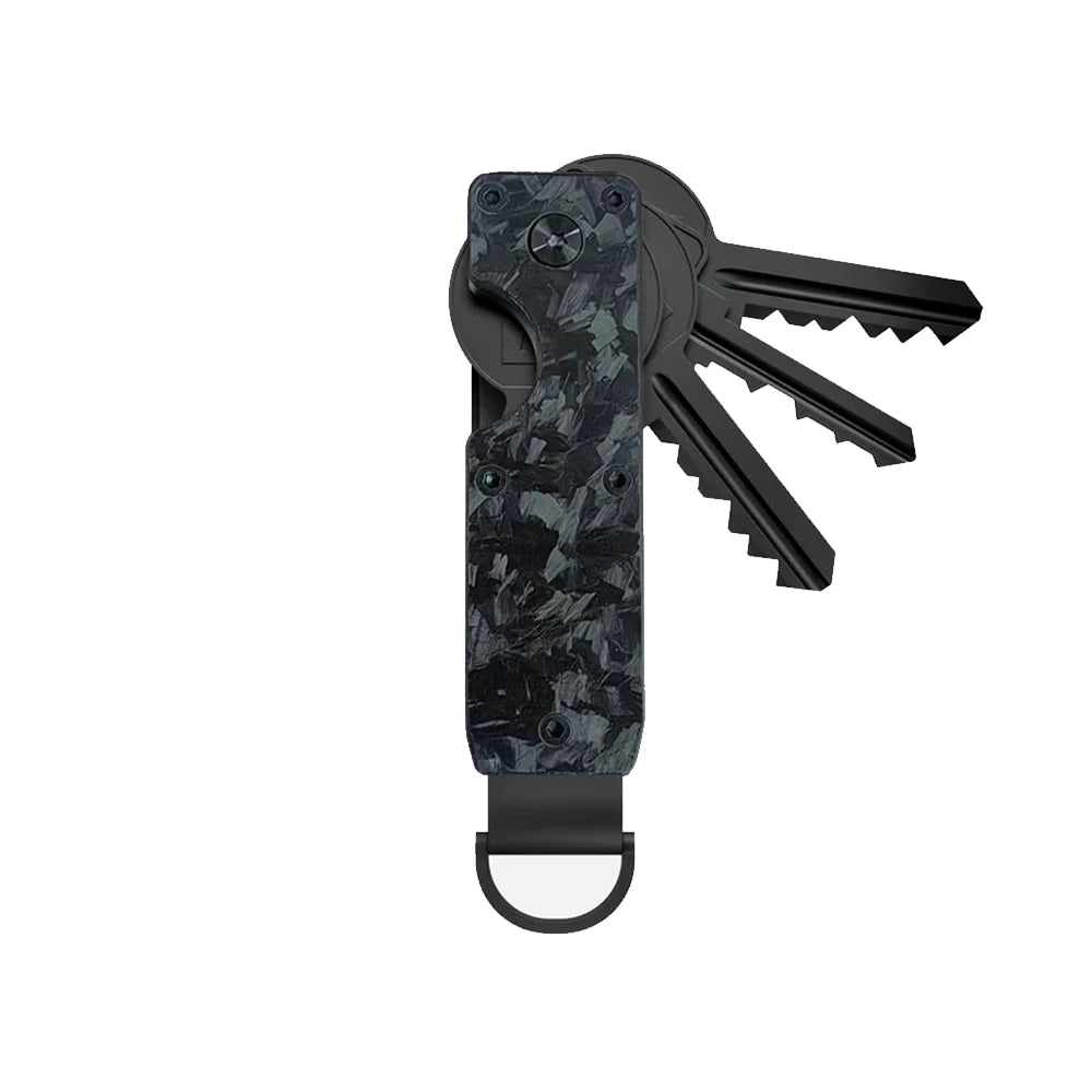 AeroWild™ Minimalist Aluminum Key Organizer & Smart EDC Holder